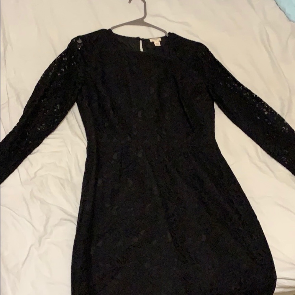 J. Crew Dress - black lace